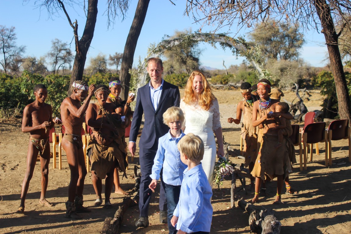 Trouwen in Namibië