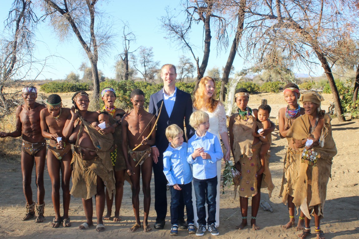 Trouwen in Namibië