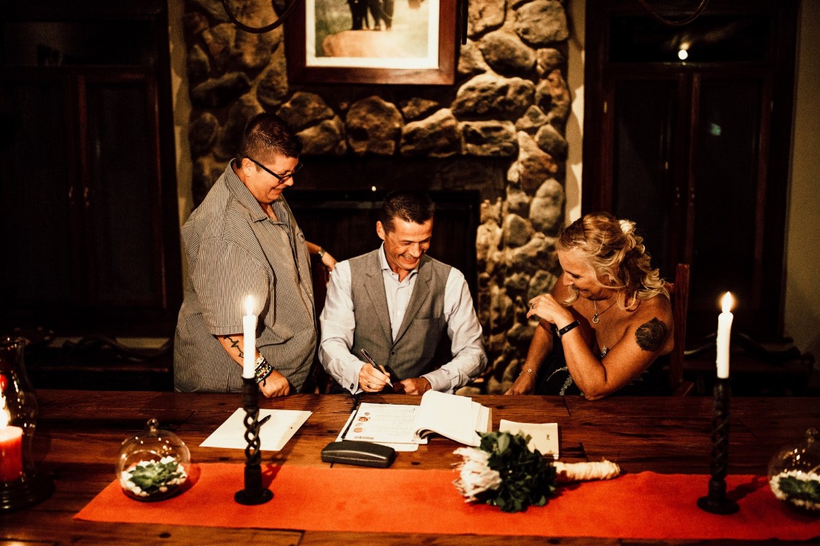 Officieel trouwen in Zuid-Afrika