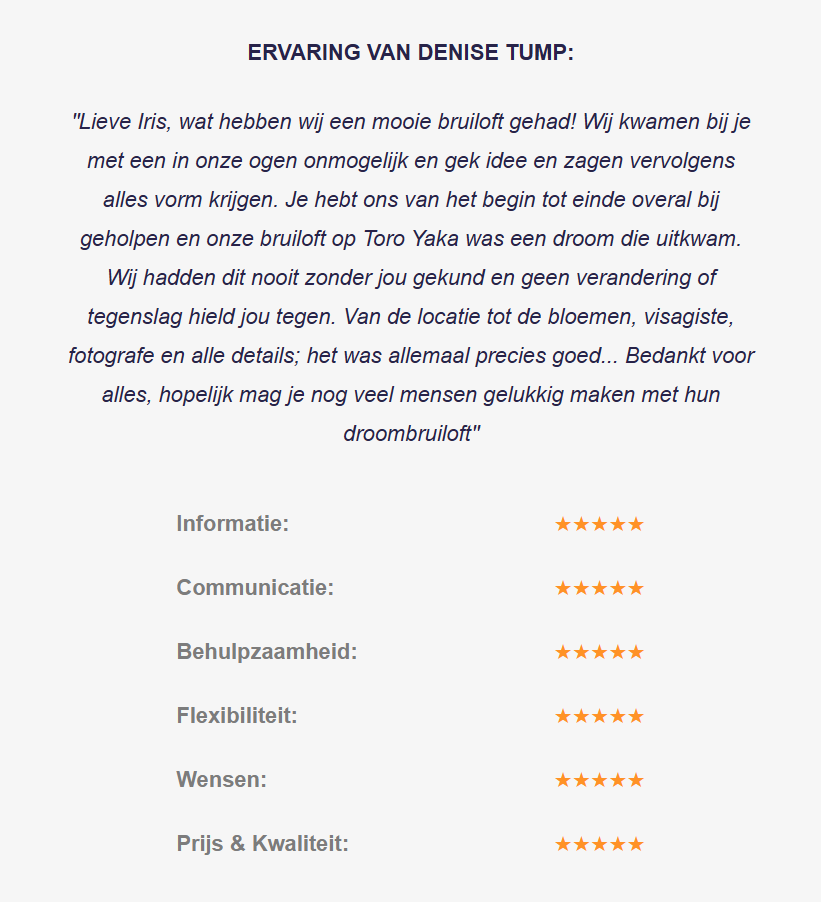 Trouwen in Zuid-Afrika