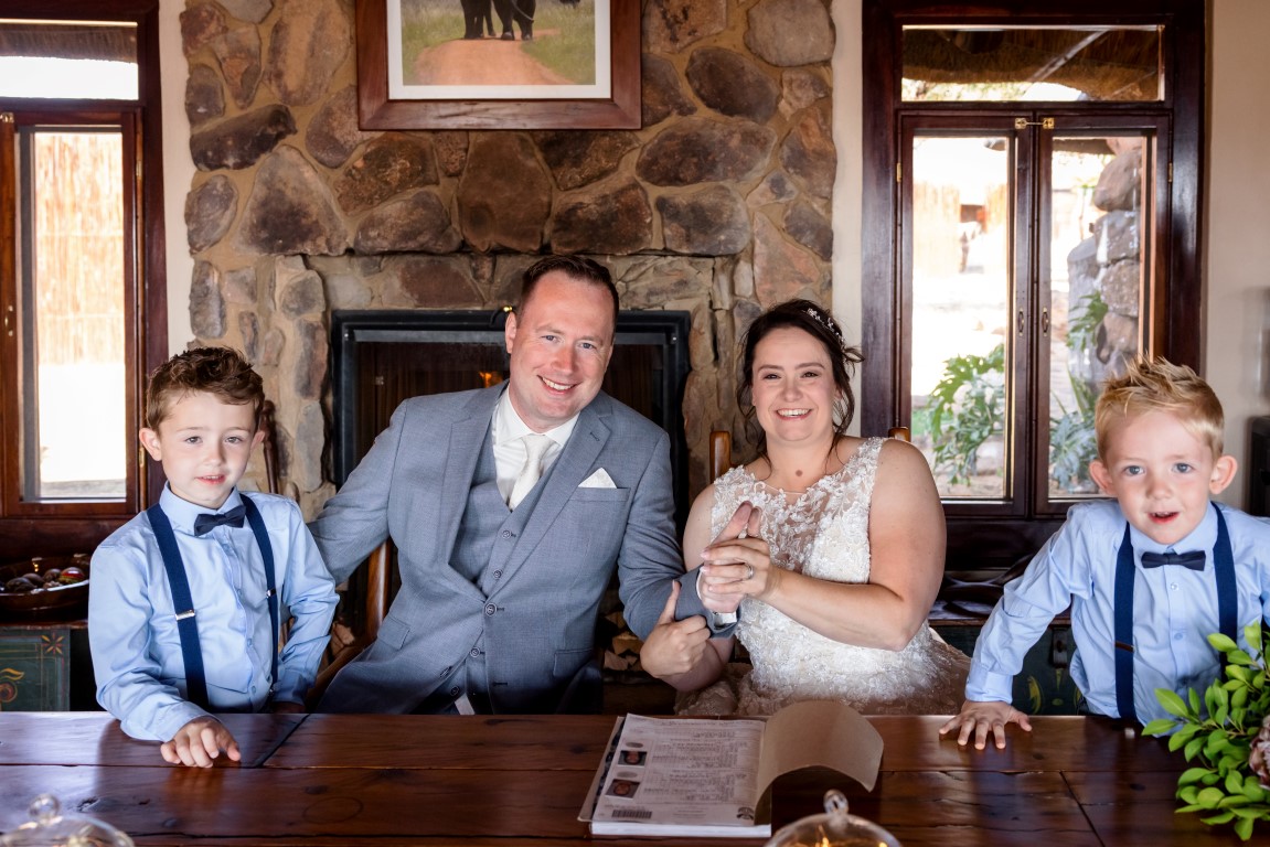 Officieel trouwen in Zuid-Afrika
