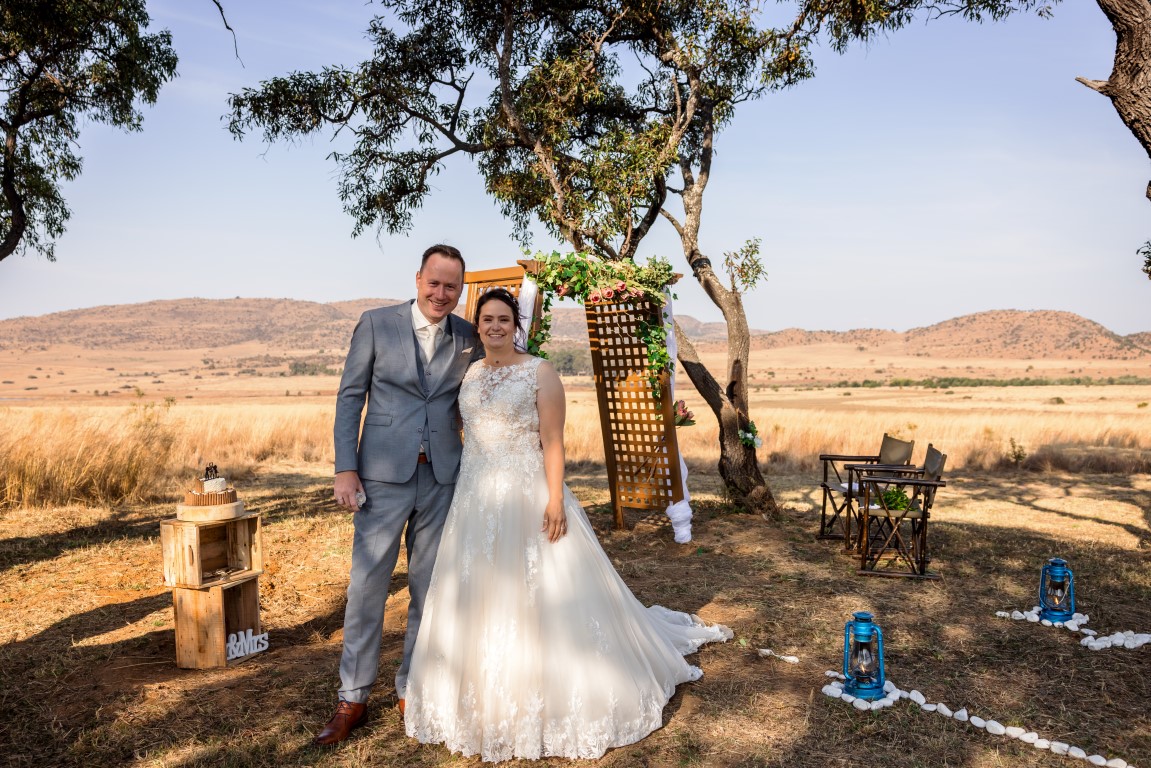 Zuid-Afrikaanse bruiloft