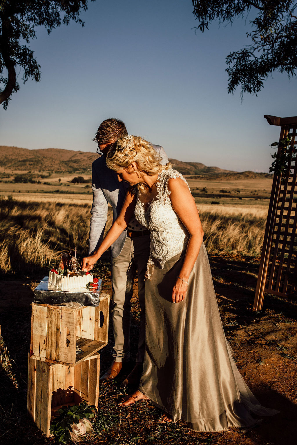 Zuid-Afrikaanse bruiloft